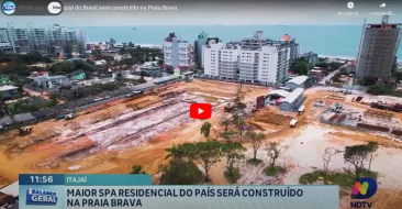 Maior spa residencial do Brasil será construído na Praia Brava