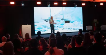 Palestra de Amyr Klink inspira projetos em Santa Catarina