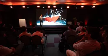 Palestra de Amyr Klink inspira projetos em Santa Catarina