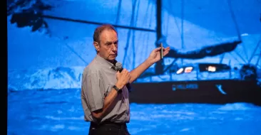 Palestra de Amyr Klink inspira projetos em Santa Catarina